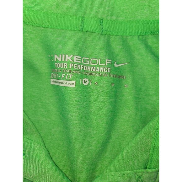 Nike Golf Tour Performance Dri-Fit Polo Shirt Medium Green - Picture 5 of 7